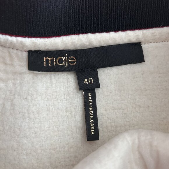 Maje Josine Band-Detail Tweed Mini Skirt ASO Cheryl Blossom - Picture 8 of 12